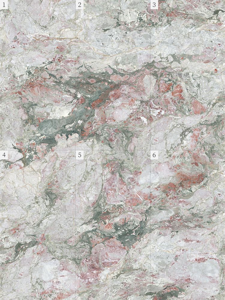 FOUR SEASONS ROSA Wand- und Bodenbelag mit Marmor-Effekt By GANI MARBLE ...