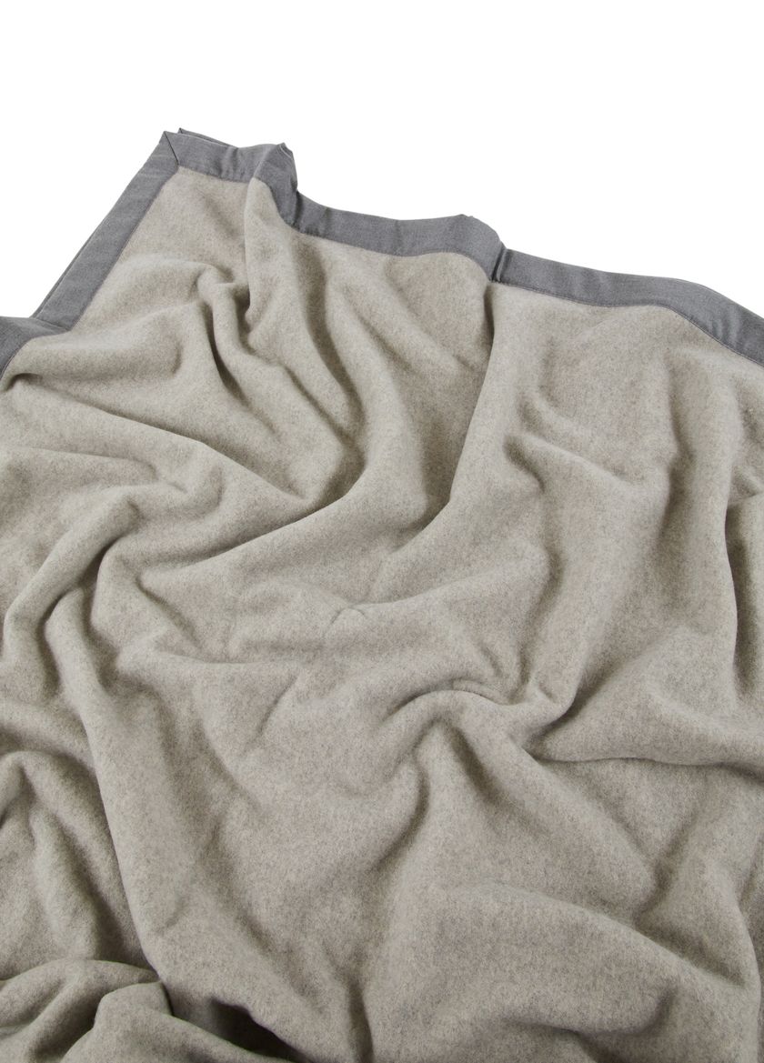 EMPORIO ARMANI VESTE à Carreaux 100% Pure Laine Vierge en Camel Marron