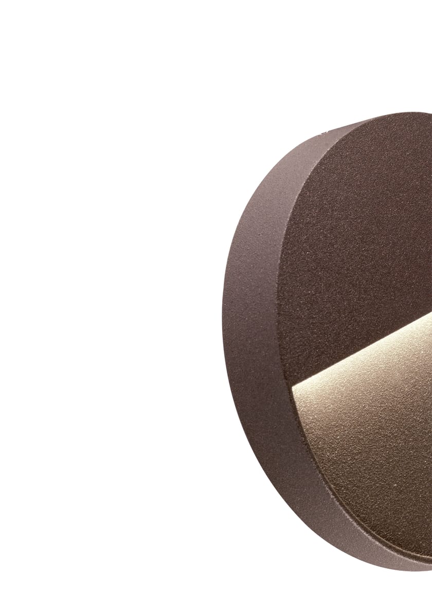 Die cast aluminium outdoor wall lamp / steplight GEO ROUND By SOVIL