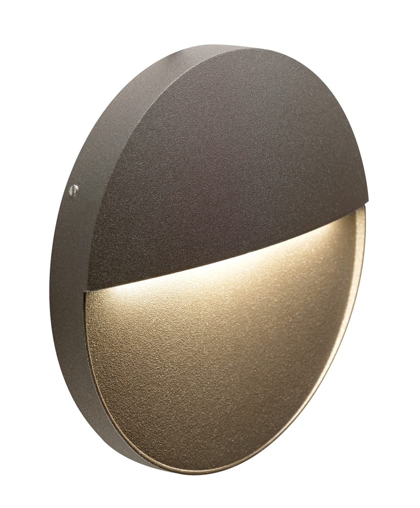 Die cast aluminium outdoor wall lamp / steplight GEO ROUND By SOVIL