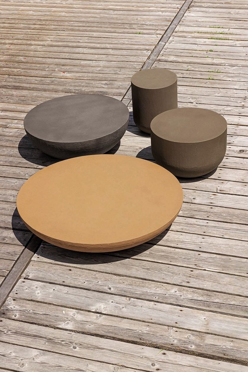 GERVASONI - HEIKO 42 Round garden side table By In Stock | design David ...