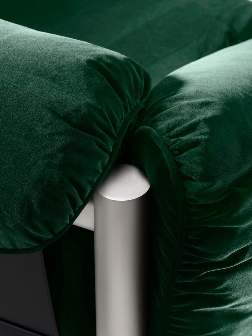 FLO by GHIDINI1961 - Divano in velluto a 4 posti - 11