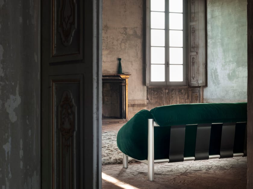 FLO by GHIDINI1961 - Divano in velluto a 4 posti - 3