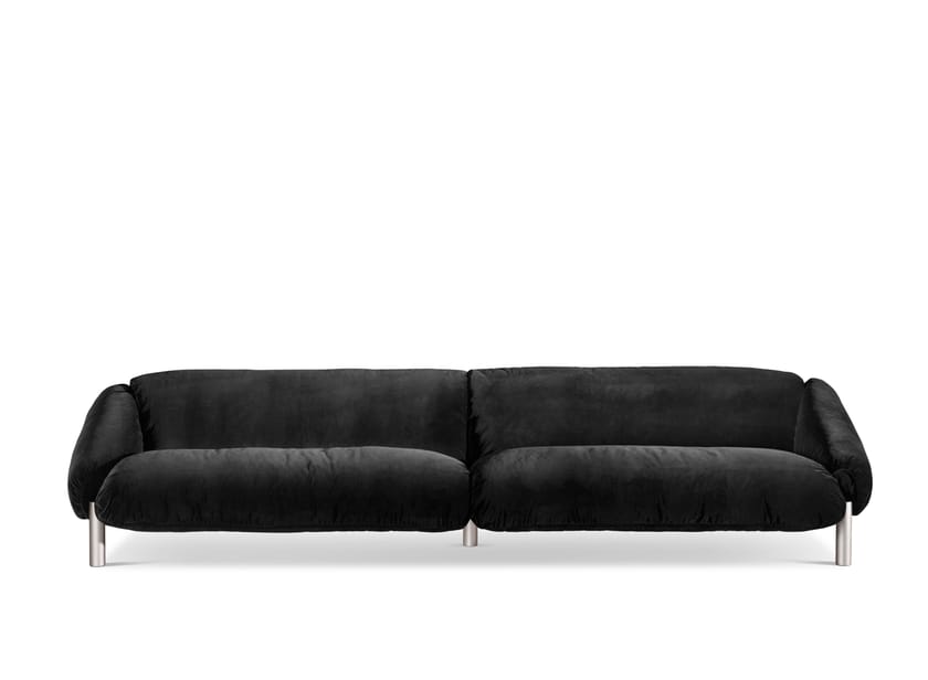 FLO by GHIDINI1961 - Divano in velluto a 4 posti - 4