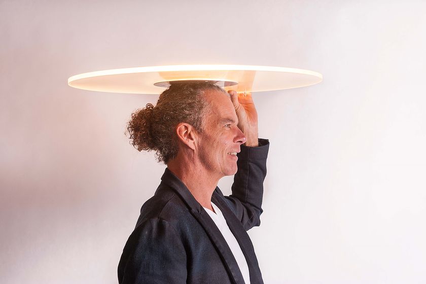 LED PMMA pendant lamp GHOST DISC By FERROLIGHT DESIGN design Ferdinand ...