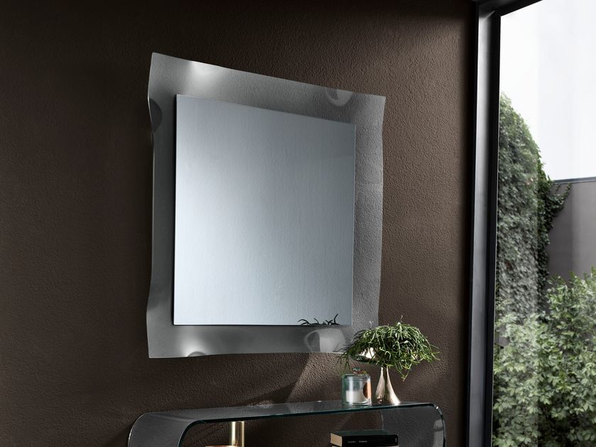 Muzilife Specchio Rettangolare A Parete Con Cornice In Metallo Nero: 90x60 Cm, Ultra HD, Perfetto Per Bagno, Camera Da Letto E Ingresso - 4