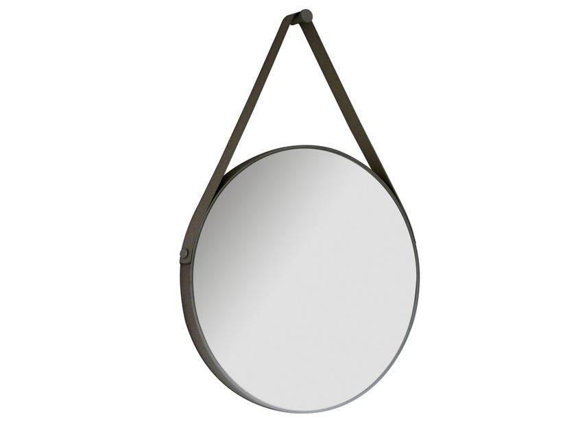 Specchio da parete rotondo in legno 80 cm Benat SKLUM