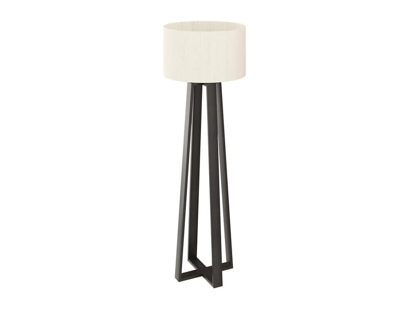 Indirect light solid wood floor lamp GLASGOW By FRATO