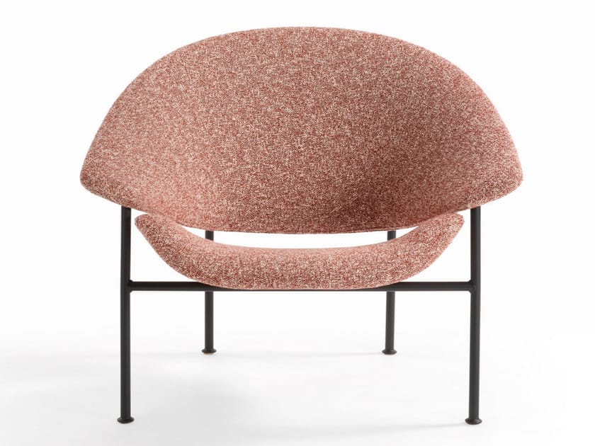 GLIDER Fabric armchair By Artifort