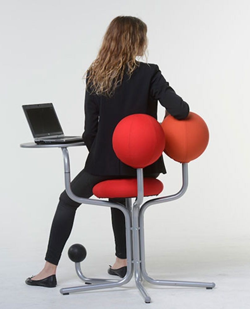 Sedia ufficio operativa ergonomica a 4 razze GLOBE TREE By The Globe ...