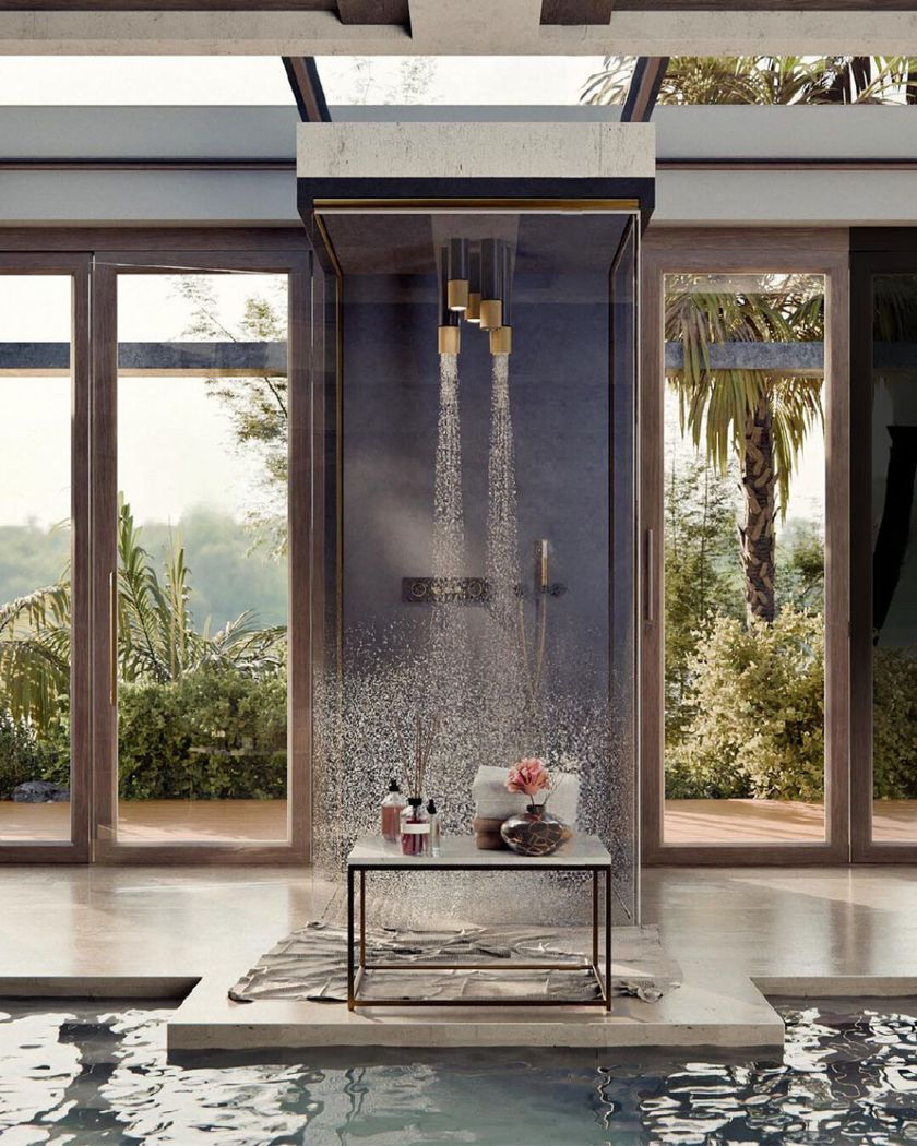 RIVA SCALA Overhead shower By GRAFF