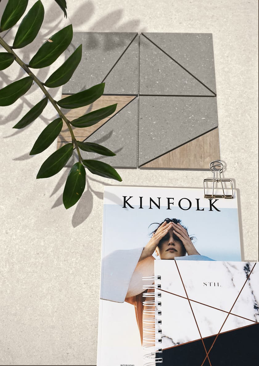 GRAINED by Terratinta Ceramiche - Pavimento in gres porcellanato effetto cemento - 6