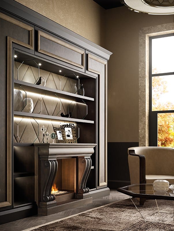 GRAN DUCA Octagonal glass coffee table for living room By Prestige