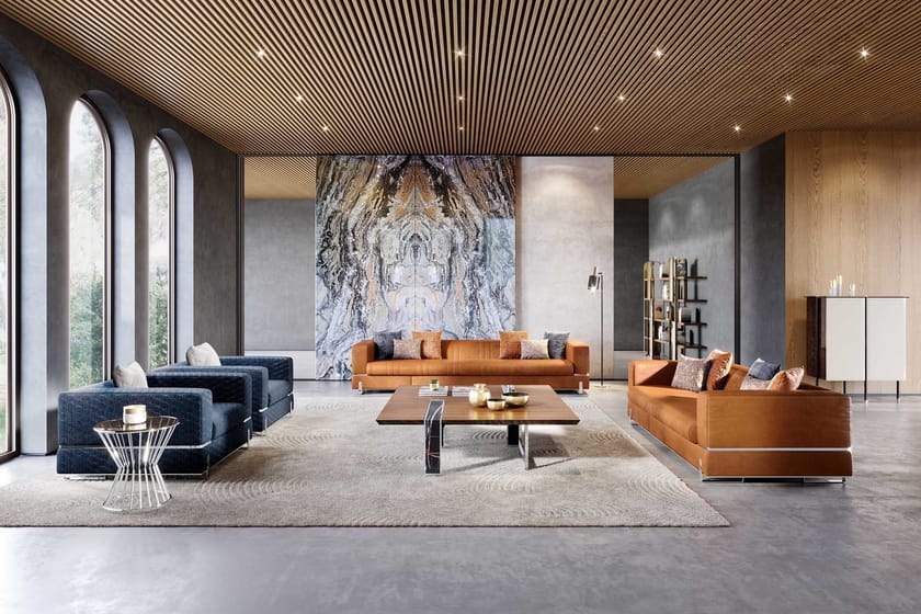 GRAND by Capital Collection - Divano in tessuto a 3 posti - 4