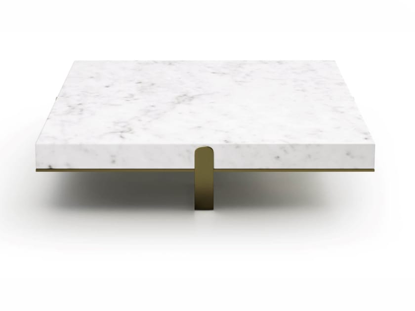 GRAND .23-Q by Capital Collection - Tavolino basso quadrato in marmo - 6