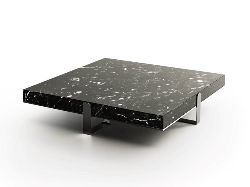 GRAND .23-Q by Capital Collection - Tavolino basso quadrato in marmo - 3
