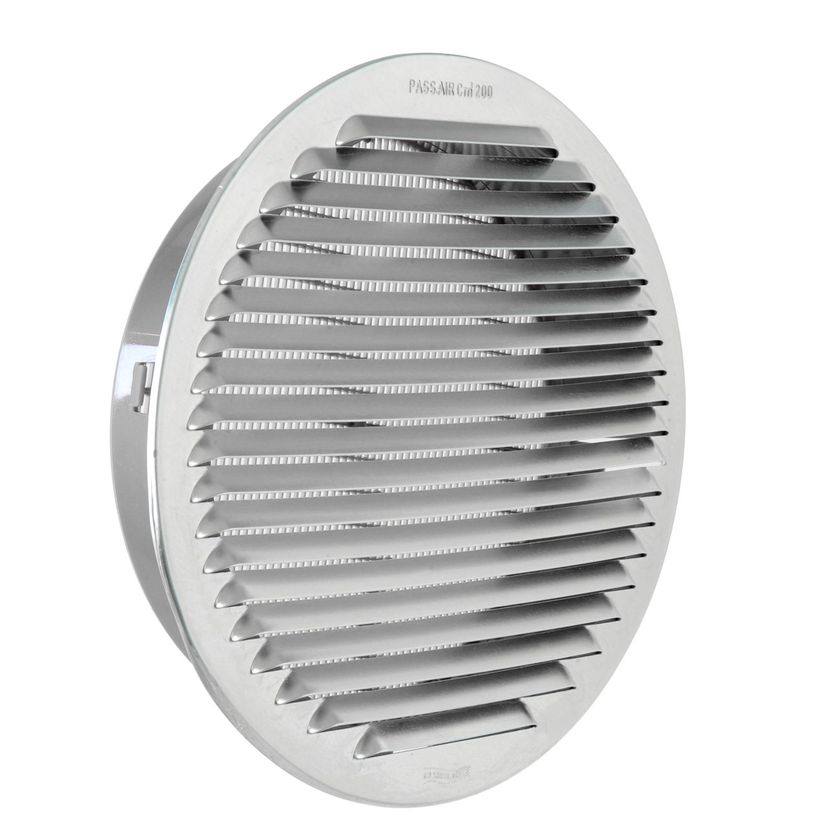 Valvola Antiritorno In PVC Ø100mm First Plast AIRSG-Y - Per Tubazioni Scarico, Grigio, Evita Odori