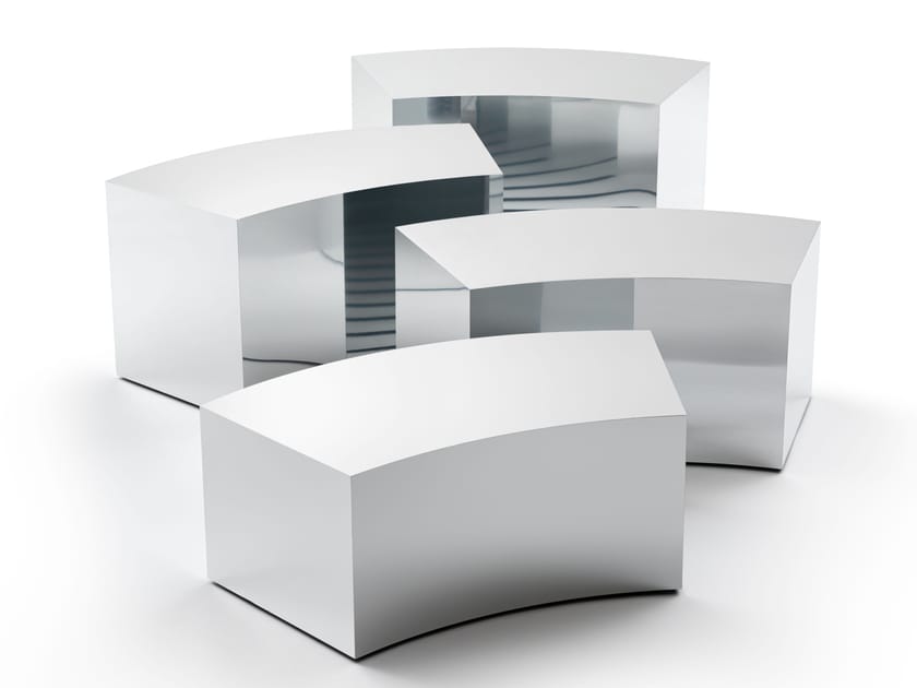 ARCH by Gallotti&Radice - Tavolino basso in alluminio - 2