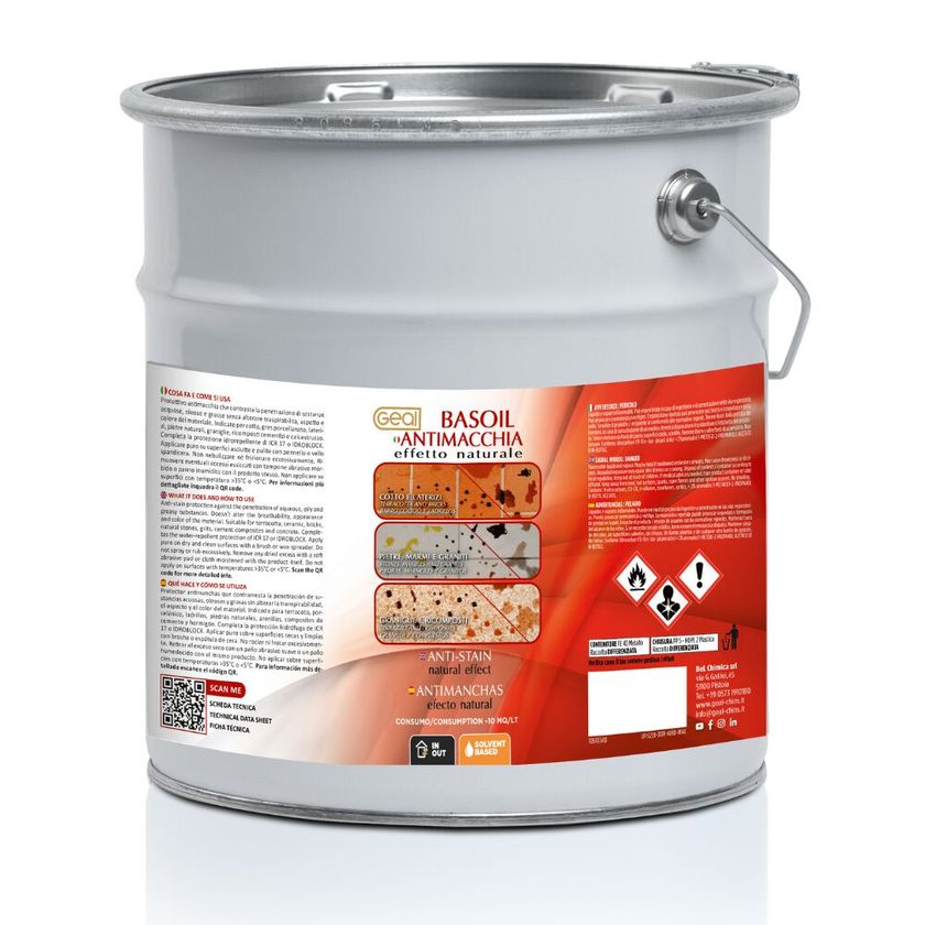 BASOIL Natural effect anti-stain product By Geal
