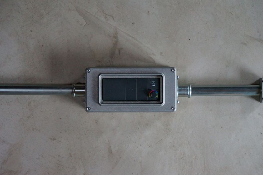 Scatola Alluminio Argento Per Strumenti Elettrici Contenitore