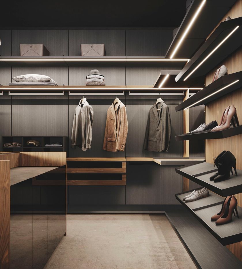 WALK-IN Cabina armadio By Guzzini & Fontana