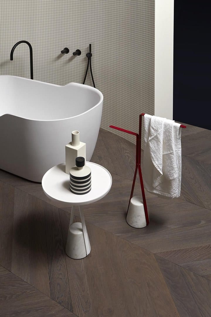 HALO Round Solid Surface coffee table By Antonio Lupi Design design