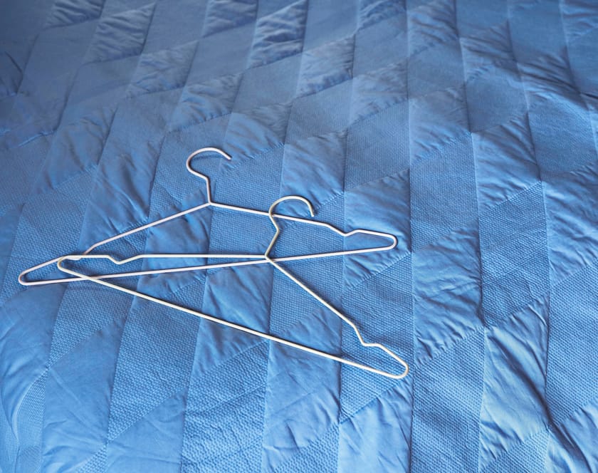 Metal clothes hanger HANG By Hay