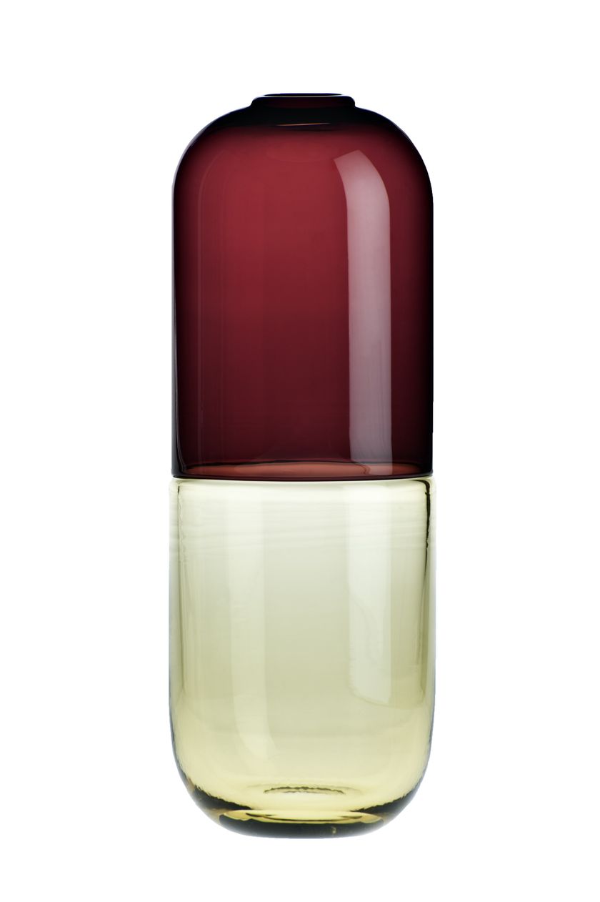 HAPPY PILLS Vase By VENINI design Fabio Novembre