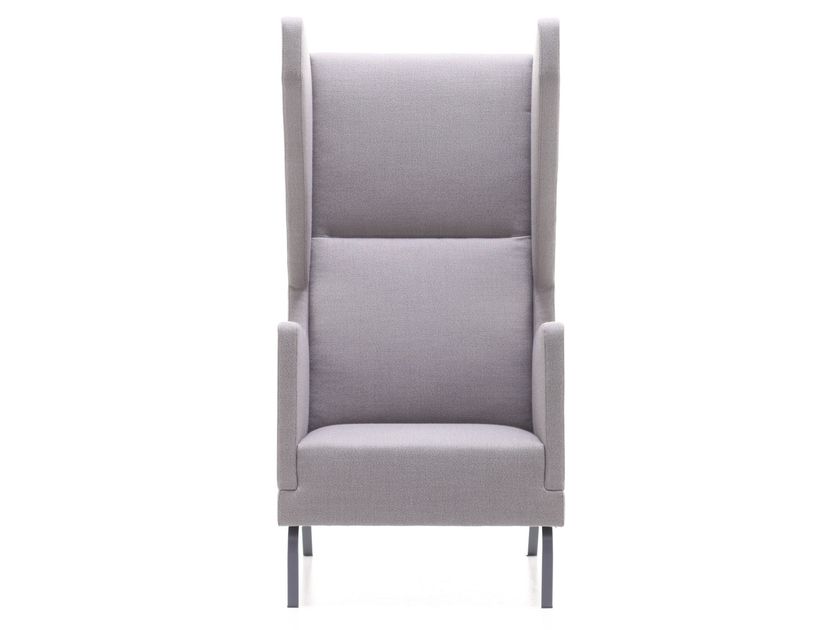 Wing high-back fabric armchair HEARD-A By Ferrante design Atelier ...