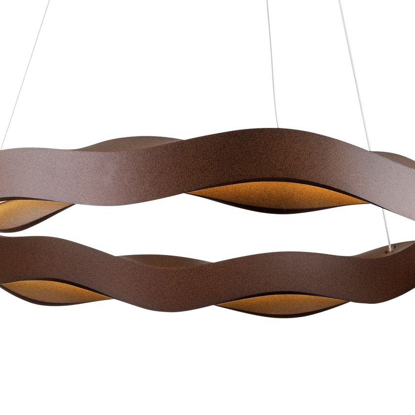 LED indirect light pendant lamp HELLO By Grok design Josep Patsí