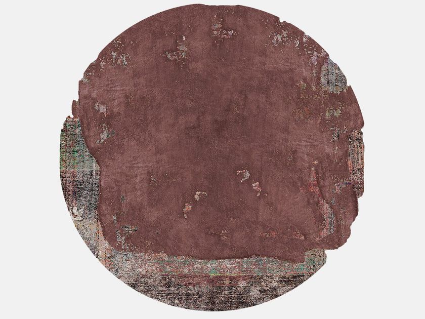OAK POINT DR (LA BREA EDIT) ROUND Handmade custom rug By HENZEL STUDIO ...