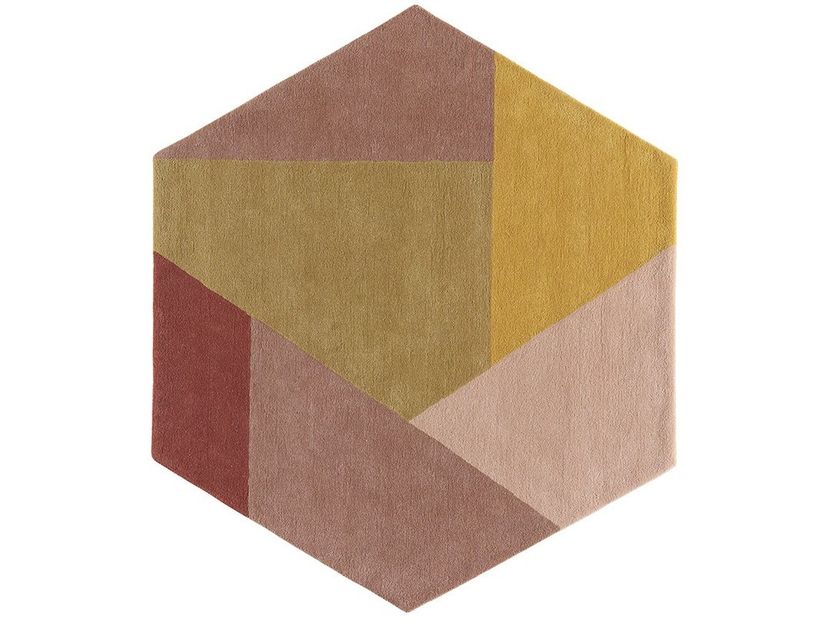 Tapis Salon Aspect Jute à Motif Géométrique En Relief Blanc Noir