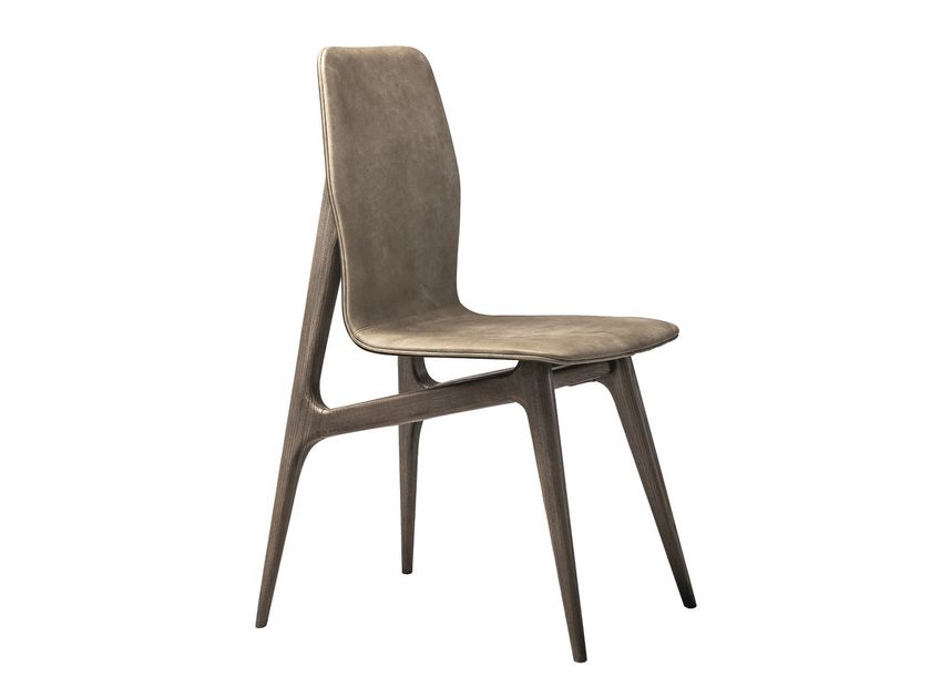 Upholstered nabuk chair HIO By Shake