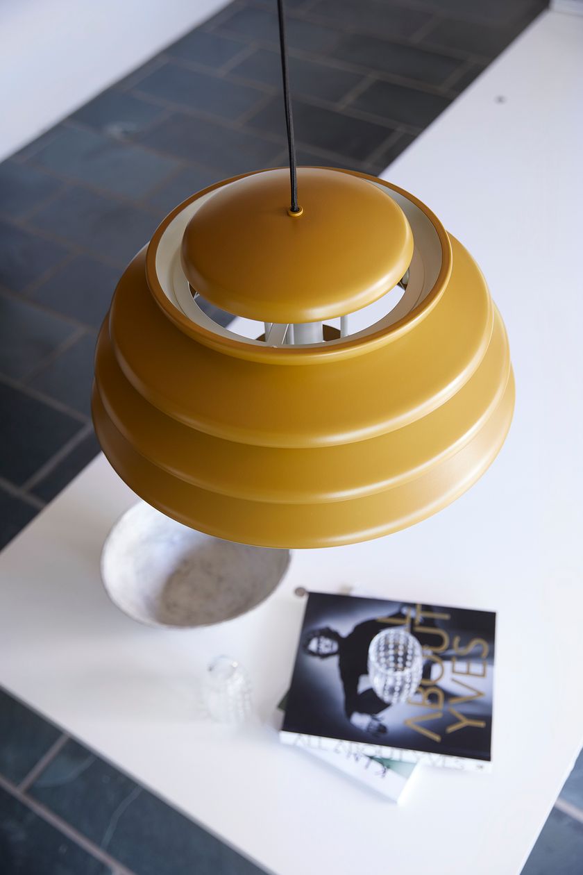 Aluminium pendant lamp HIVE By Verpan design Verner Panton