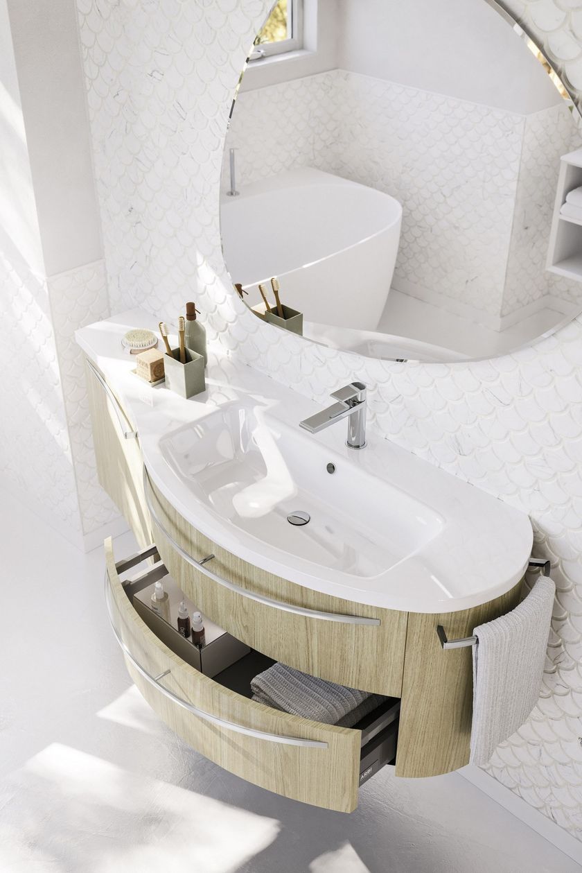 HO.ME PLUS CURVO 59 by Arbi Arredobagno - Arredo bagno completo - 4