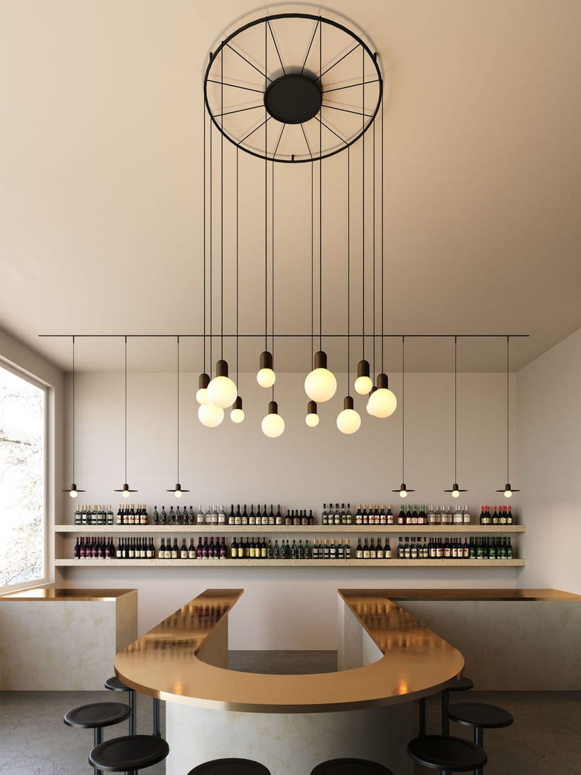 HOOLAHOOP by Modular Lighting Instruments - Lampada a sospensione / portalampada - 9