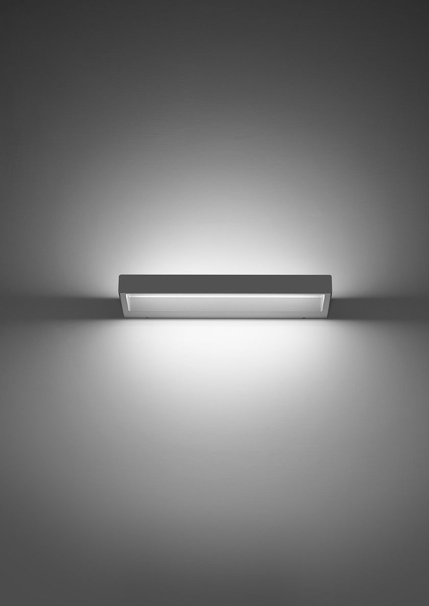 Lampada Da Parete Lunga A LED A Luce Indiretta 80 Cm - Eydon | Questa - Foto 2
