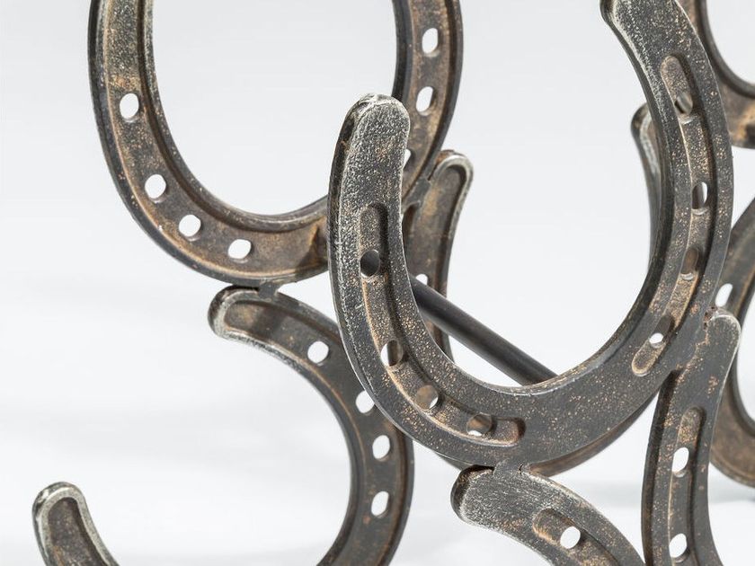 Lichtenwerk - STEELDRY - Portabottiglie Argento - Per 2 Bottiglie