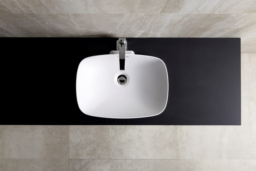 HV3852 by YOSHIMOTO - Lavabo da incasso soprapiano rettangolare - 2