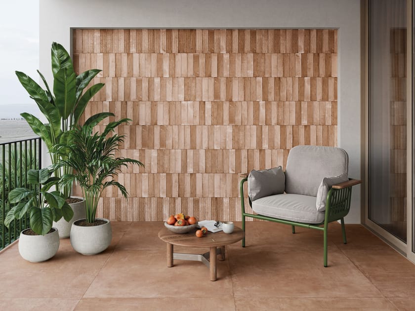 LAGOON by Harmony - Pavimento/rivestimento in ceramica a pasta bianca per interni - 3