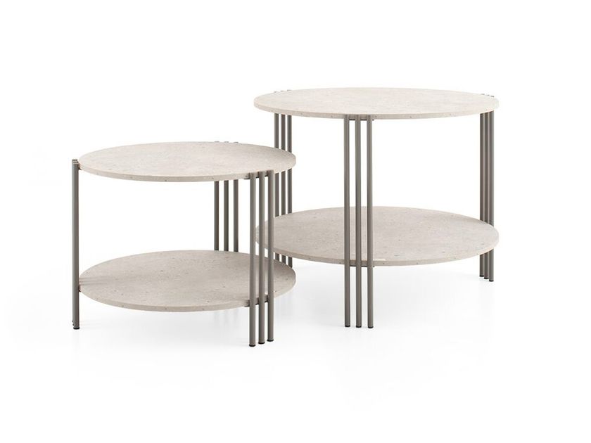 TAVOLO TRIPLETTA ROTONDO NUVOLA