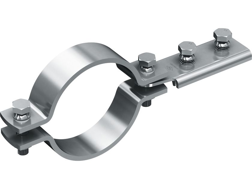 Steel Pipe fixing systems and collars | Archiproducts