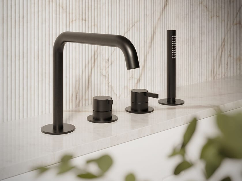 ACE AC073 by Hotbath - Rubinetto bordo vasca in ottone - 2