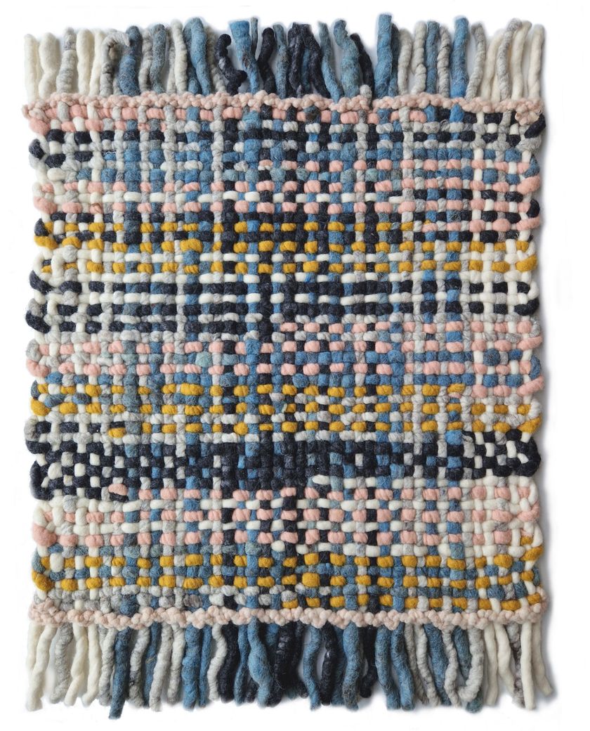HARRIS Handmade rectangular wool rug By Huqrugs