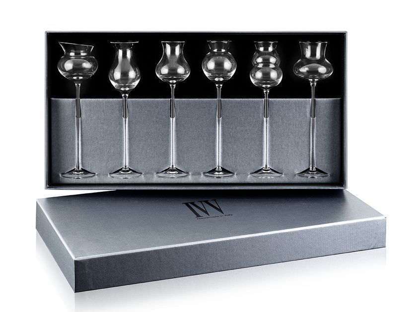 Set 6 Bicchieri In Vetro Soffiato Modello Paper - Capacità 25 Cl, Trasparenti, Ideali Per Acqua E Vino - 2