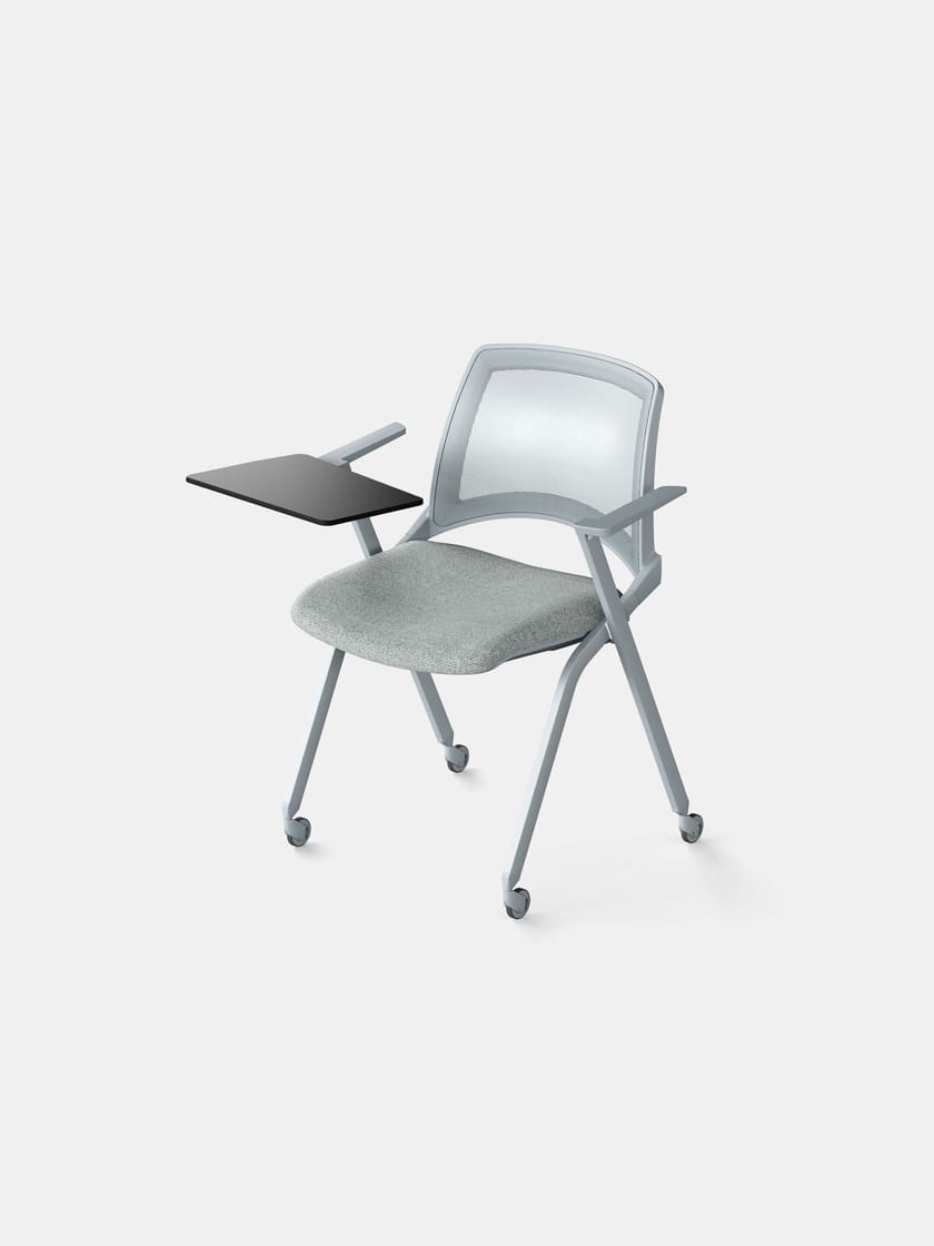 Sedia Impilabile Sedie Con Tavoletta Ribaltabile OPLÀ M PT R BR