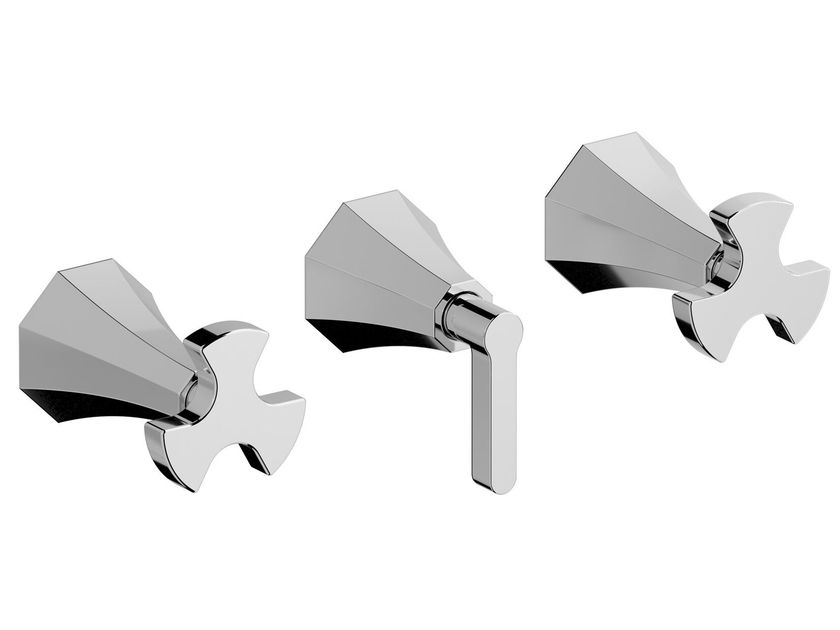 BELMONDO + BELMONDO ELLE 3 hole Recessed shower tap with diverter By IB ...