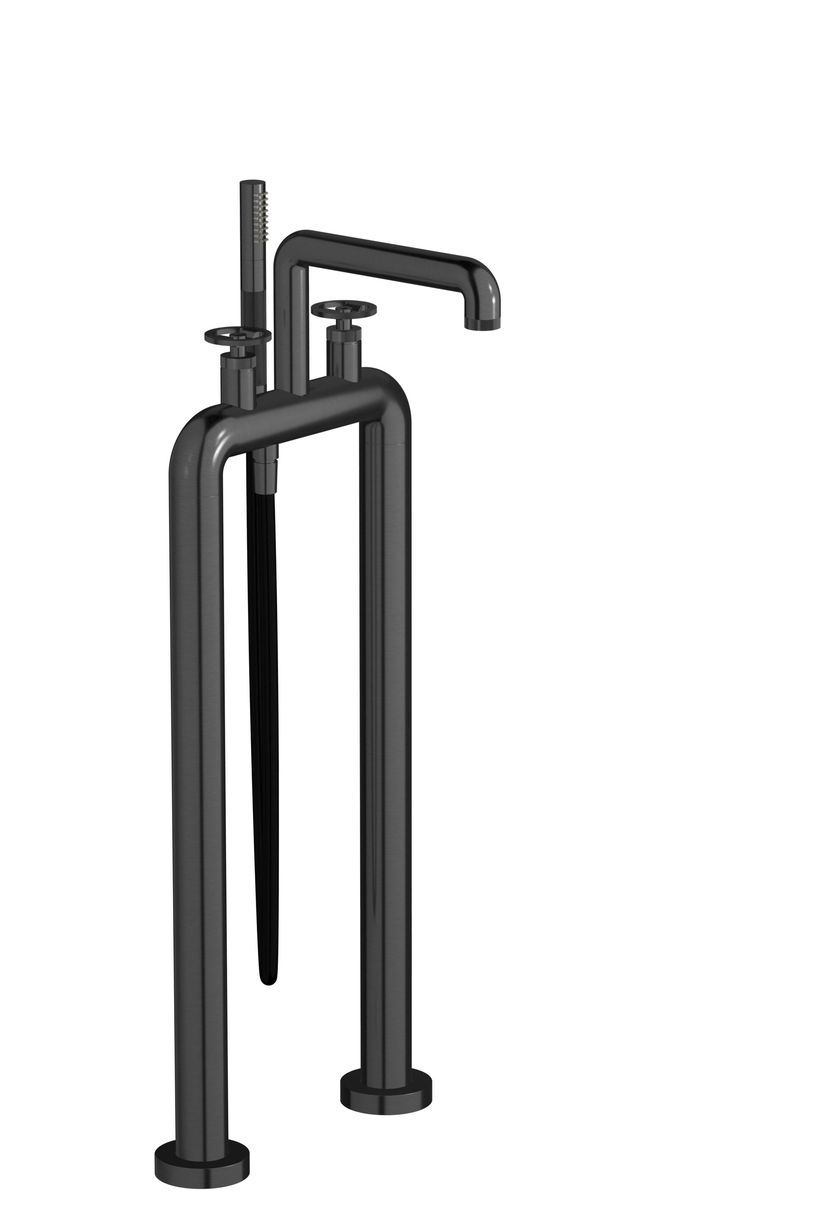 BOLD ROUND B1700 by IB - Rubinetto per vasca da terra esterno con doccetta - 5