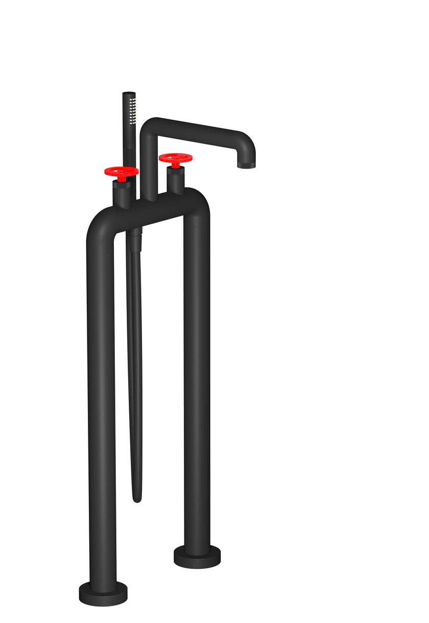 BOLD ROUND B1700 by IB - Rubinetto per vasca da terra esterno con doccetta - 14