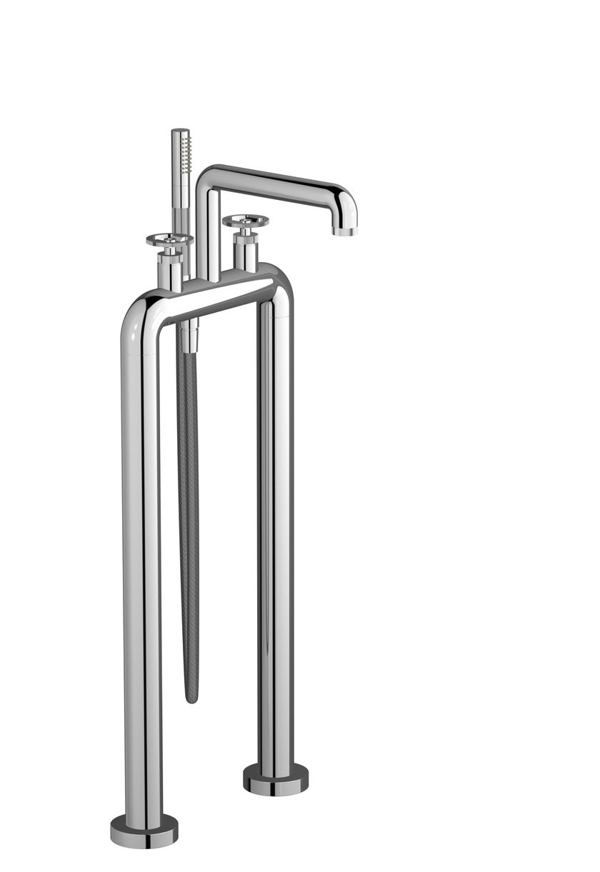 BOLD ROUND B1700 by IB - Rubinetto per vasca da terra esterno con doccetta - 3